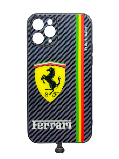 APPLE FlashGuard™ Carbon Fiber Automobile Case